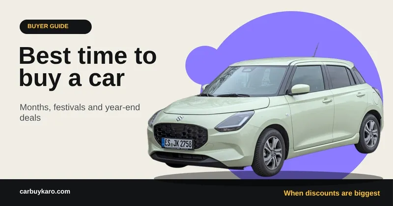 Best Time to Buy a Car in India: Festive Offers, Year-End Deals and Launch Timing
