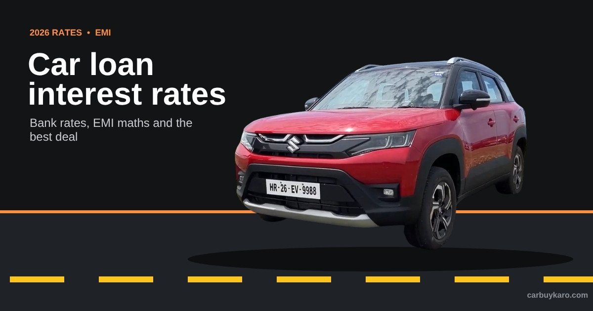 Car Loan Interest Rates in India 2026: Bank Rates, EMI Maths and How to Get the Best Deal