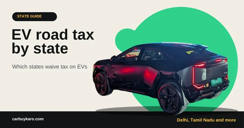 EV Road Tax and Subsidy by State in India 2026: Which States Waive Tax on Electric Cars