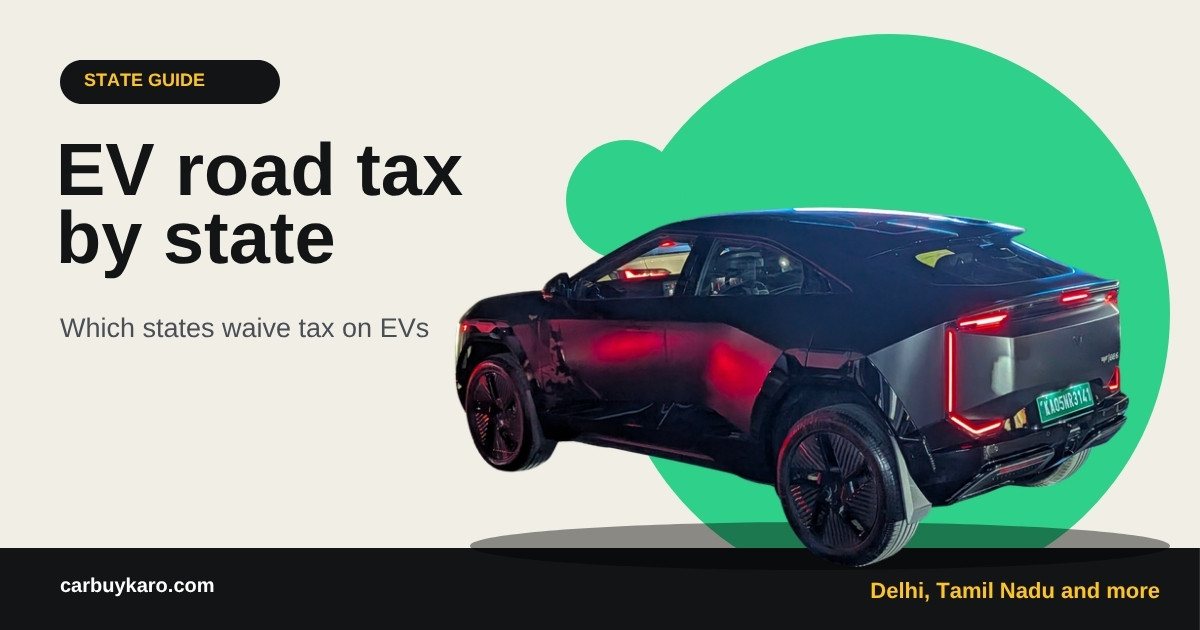 EV Road Tax and Subsidy by State in India 2026: Which States Waive Tax on Electric Cars