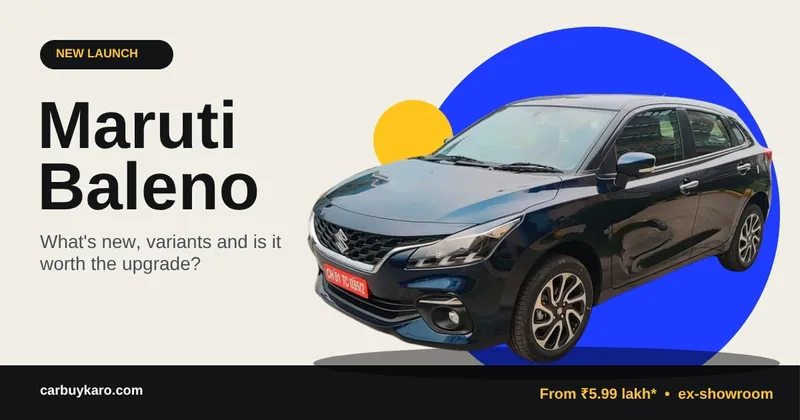2026 Maruti Baleno Facelift: Price List, New Engine, Mileage and Best Variant