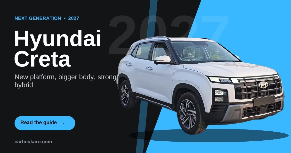 Next-Gen Hyundai Creta 2027: Hybrid, New Platform, Launch Date and What to Expect